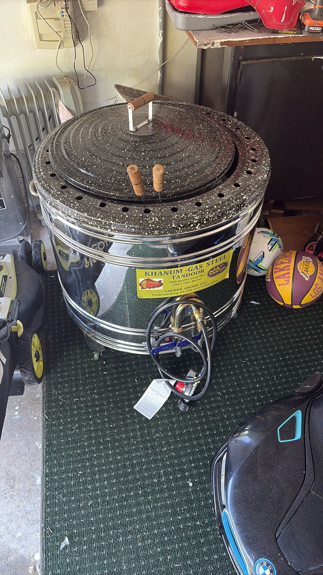 Gas Steel Tandoor 