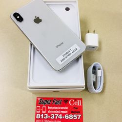 ⌚️⌚️iPhone X 64gb Factory Unlocked With Warranry 