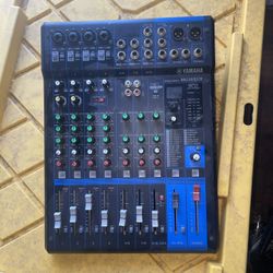 Yamaha MG10XUF MG Series 10 Channel Mixer Disc Jockey Black