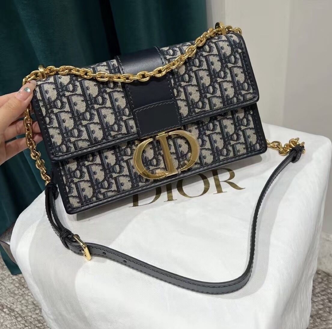 DIOR 30 Montaigne Montaigne Series Old Flower Full Print Embroidery(635)57