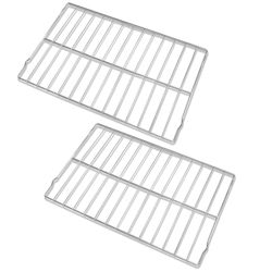 2Pcs Upgraded 304 Stainless Steel 316496201 316496202 Oven Rack Replacement for Frigidaire GE Stove. 24.2"x16" Oven Rack - For Standard 24.25" Ovens?F
