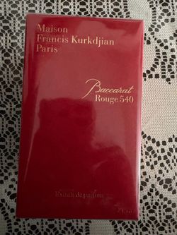 Baccarat rouge 540 cologne