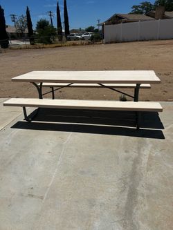 Heavy duty picnic table