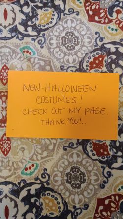 NEW HALLOWEEN COSTUMES