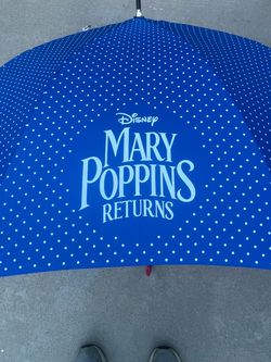 Disney Mary Poppins Returns Promotional Umbrella (NEW)