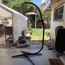 METAL HAMMOCK C-STAND & HAMMOCK