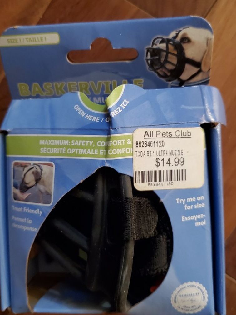 Baskerville Ultra Muzzle For Small Dog Size 1