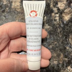 NEW FIRST AID BEAUTY ULTRA REPAIR FIRMING COLLAGEN CREAM $5!