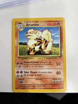 Arcanine - Base Set (BS)