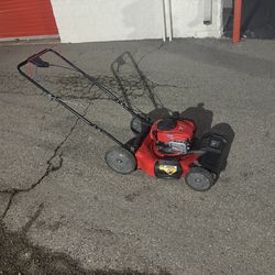 Red craftsman self propelled lawn mower