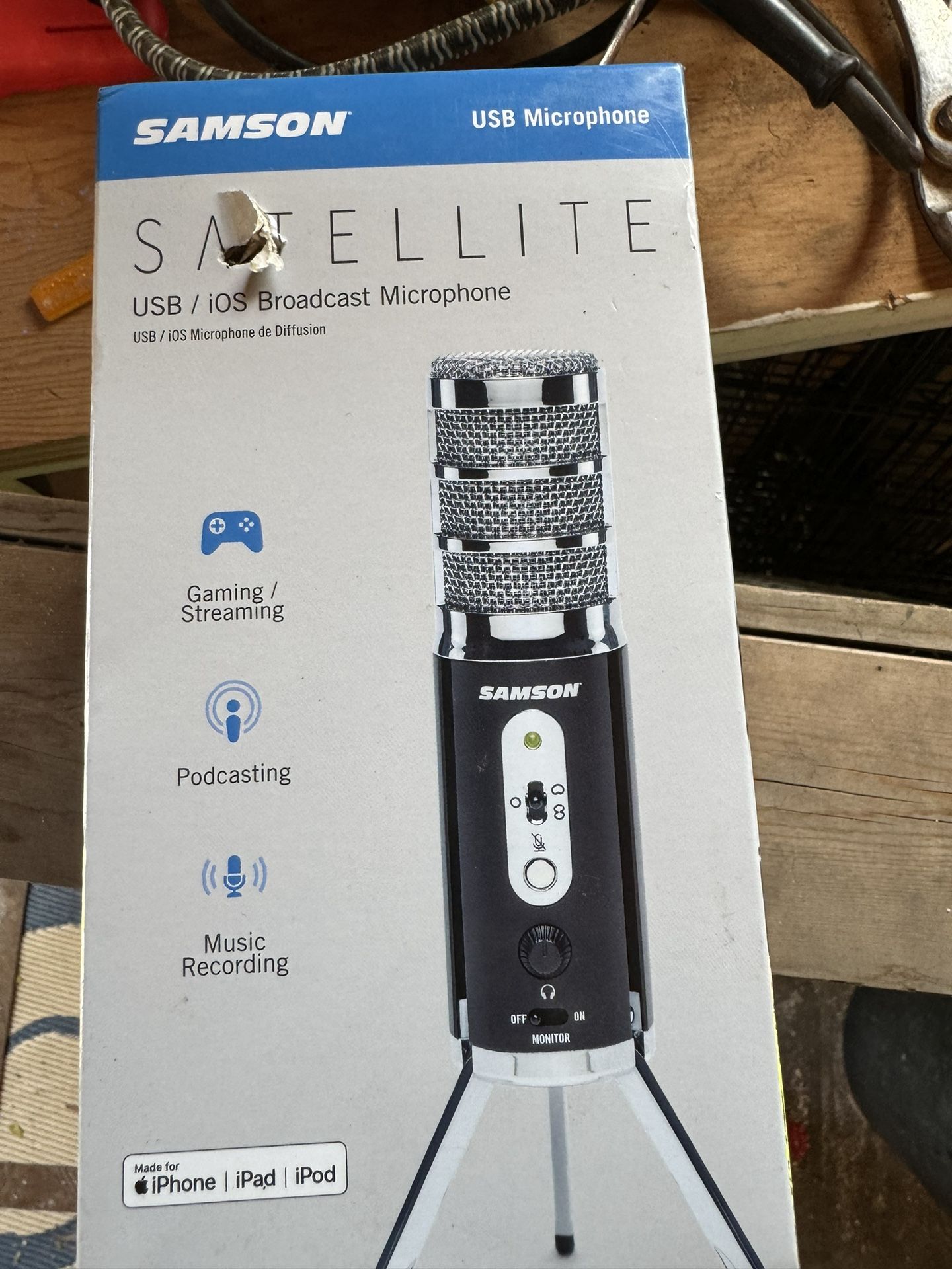 USB/IOS Broadcast Microphone 