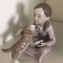 Rare Retired Lladro  “Don’t Be Impatient” - Porcelain Figurine   