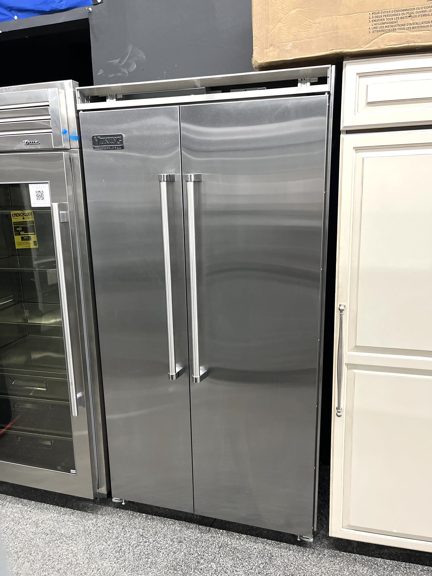 Viking Professional Side X Side Built In 42” Refrigerator 