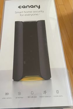 Lot of 4 Canary All-in-One Indoor Security Cameras - 3 Brand New, 1 Like New