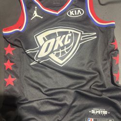 PRE OWNED AIR JORDAN 2019 ALL STAR WESTBROOK JERSEY 