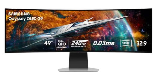 Samsung 49 Odyssey OD-OLEDG9(G95SC) SERIES CURVED SMART GAMING  MONITOR  Pro gsync compatible