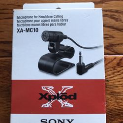Sony XAMC10 External Microphone- new