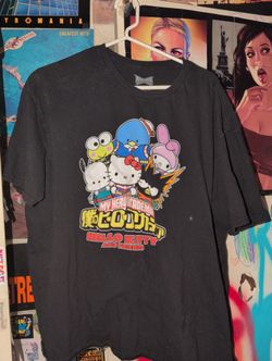 hello Kitty t-shirt my hero academia