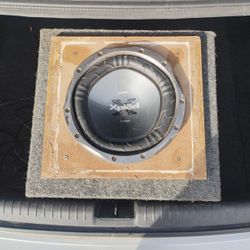 Sony Xplod 10" Subwoofer W/ Box