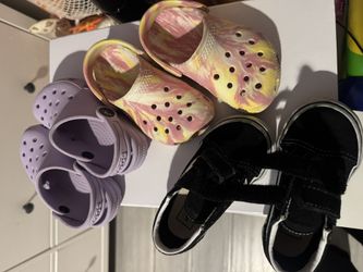 Crocs & Vans For Sale
