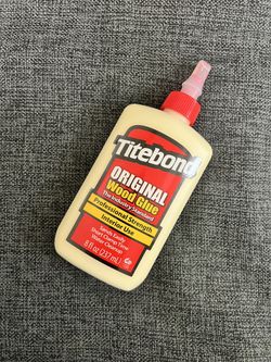 BRAND NEW: Titebond Original Wood Glue 5063, Industry Standard for Woodworking, Furniture Repair/Assembly, Construction, Home Repair or Modeling, 8 oz