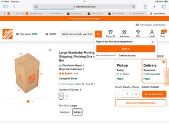 Moving garment boxes  20.00 or 10.00 each - 2 available