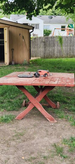 Wooden Picnic table