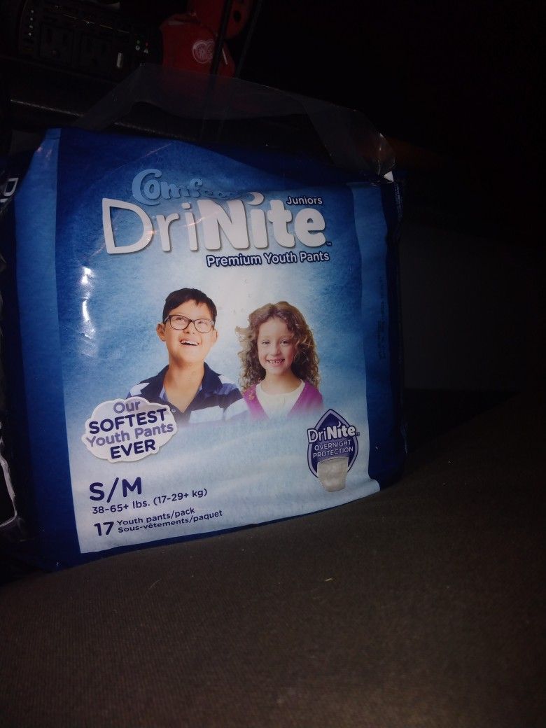 Dr N I T E Pampers  $60 For Nine Packs