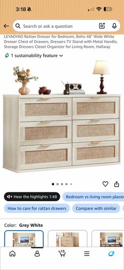 Brand new dresser for bedroom