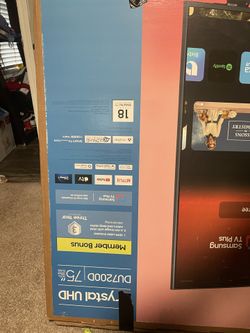 Samsung Crystal UHD DU7200D 75 In Tv