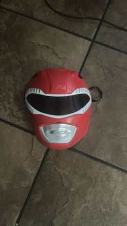 Red Power Rangers Costume Mask
