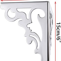4pcs Metal Furniture Legs Feet, Modern Sofa Cabinet Legs for Repair & Restoration of Dresser, Wardrobe, Tea Table, Worktop Shelves Bed, Weight Capacit
