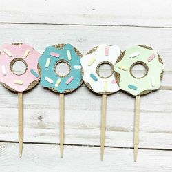 Donut Cupcake Toppers
