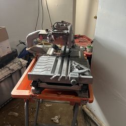 Ridgid 10” Wet Tile Saw