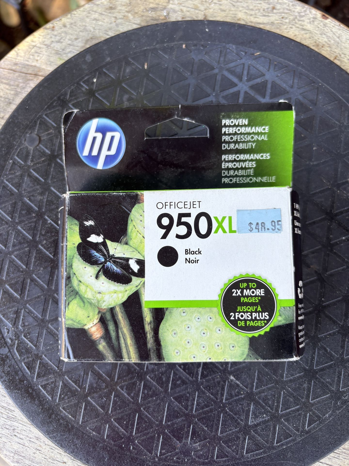 HP 950XL Black Ink Cartridge Genuine!