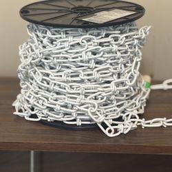 Double Loop Chain 2/0 X 90ft Whote