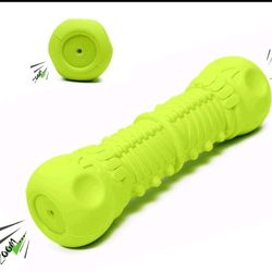 2 Dental Care Teething Toy for Dogs – 100% Natural Rubber Bone for Aggressive Chewers for Medium/Large Breed

