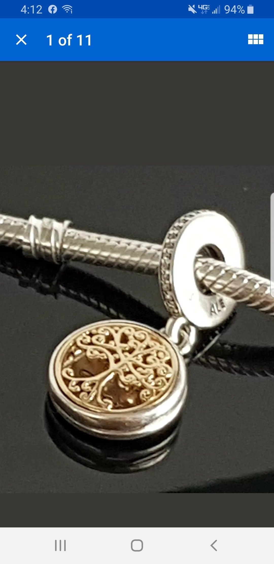 Pandora Family charm