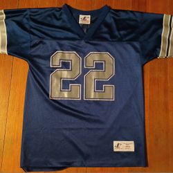 Vintage Emmitt Smith Jersey Men's Size Large Logo Athletic Dallas Cowboys 