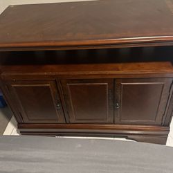 Large Wood TV Stand