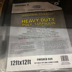 12X12 Heavy Duty Tarp