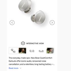 BOSE quiet Comfort Earbuds 