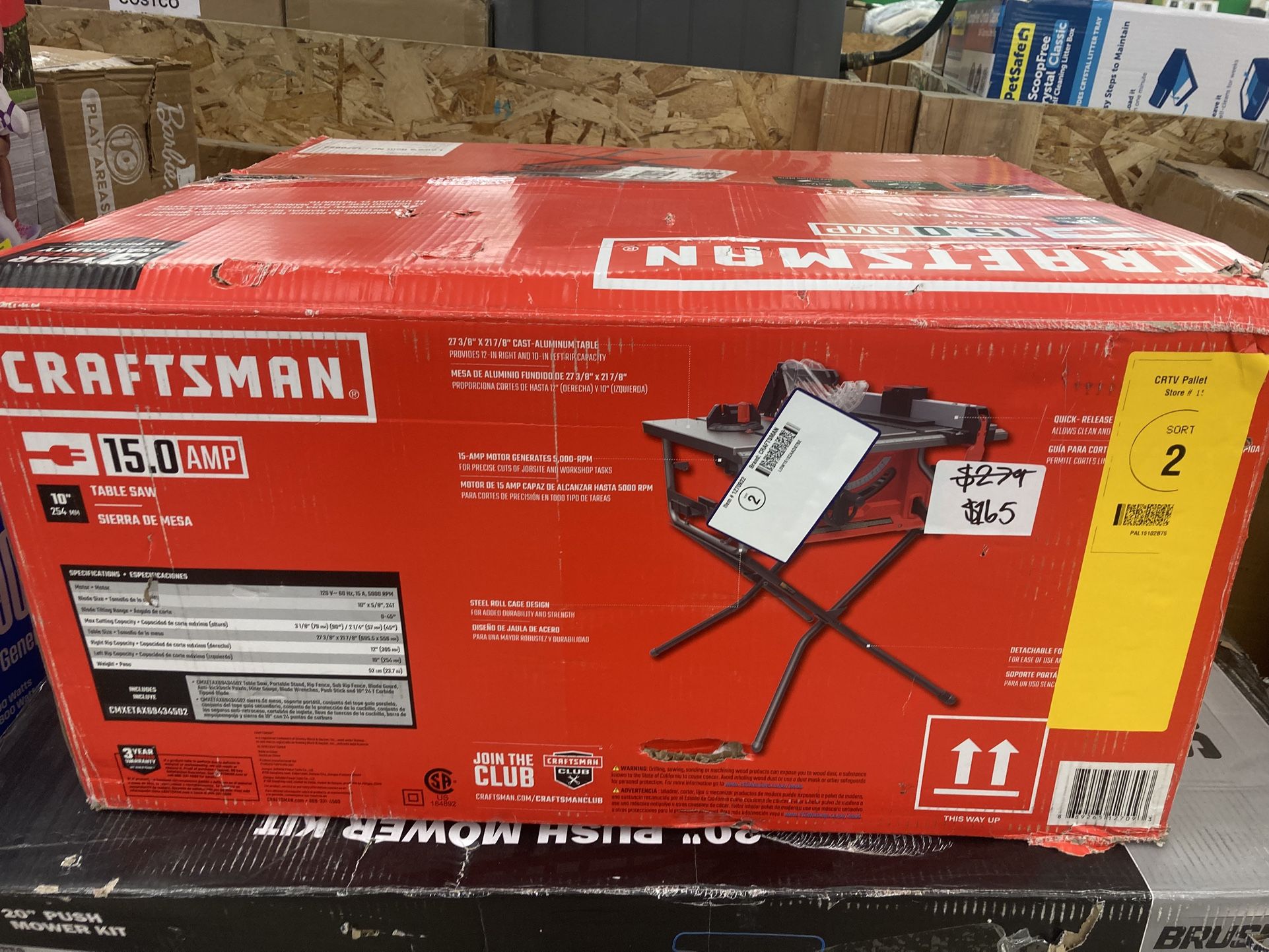 Craftsman 15.0 Table Saw