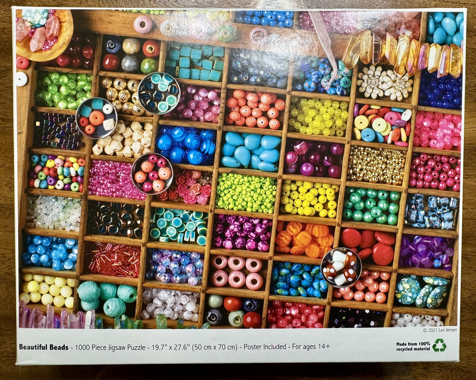 Beautiful Beads 1000 piece puzzle