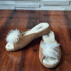 Ugg Yvett Chestnut Slippers 1012422 Size 7