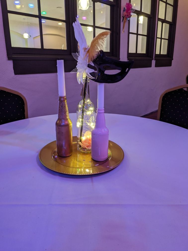 Masquerade party decorations . Quincenera, wedding or any special occasion