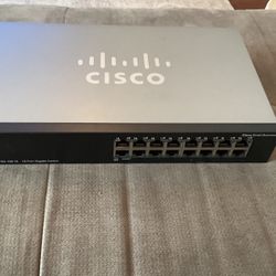 Cisco 16 Port Gigabit Switch