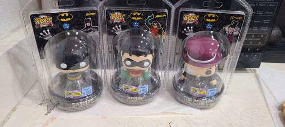 SDCC Funko Pop DC Clamshell Set 