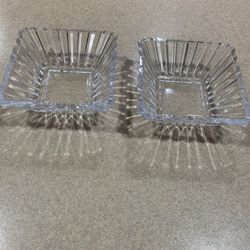 2- Glass bowls . new 