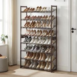 Shoe Rack, 8-Tier Shoe Organizer